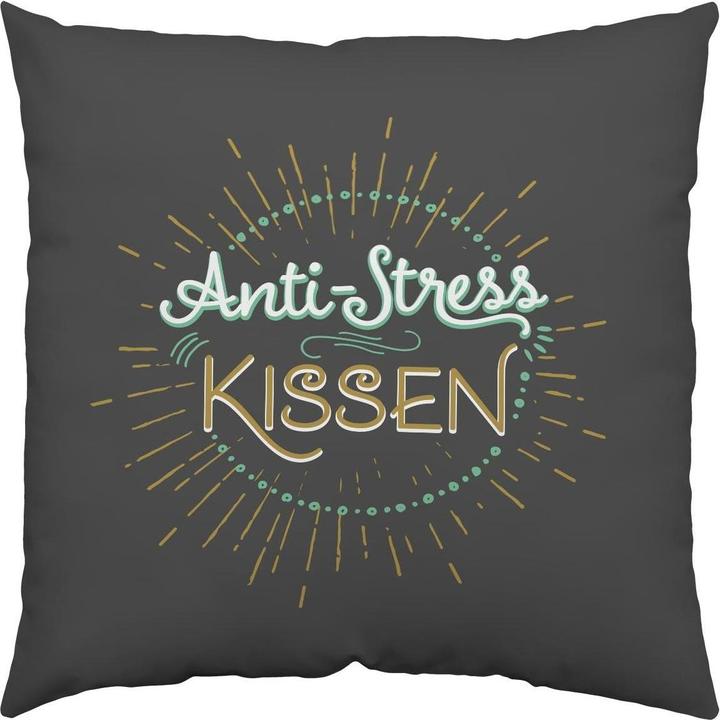 Produktbild Sheepworld Kissen Anti-Stress 40 x 40 cm, Grün/Schwarz (40 x 40 cm)