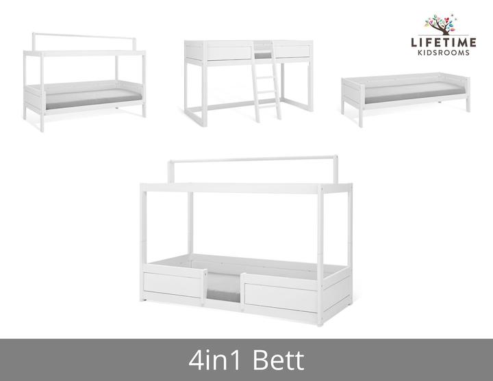 Image du produit Disco Möbel Life Time Lit 4en1 (90 x 200 cm)