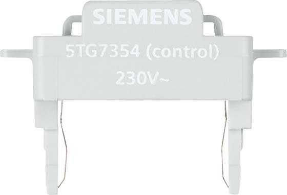 Actual product image Siemens LED plug-in insert 230V switch 5TG7354