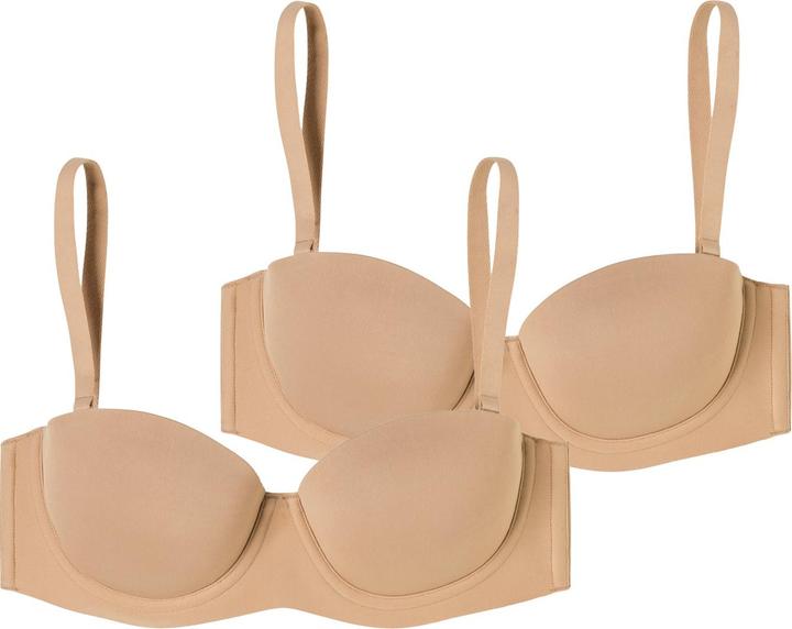 Produktbild Schiesser Bügel-BH Bandeau mit Schale - Unique Micro (2er Pack, 90 D)