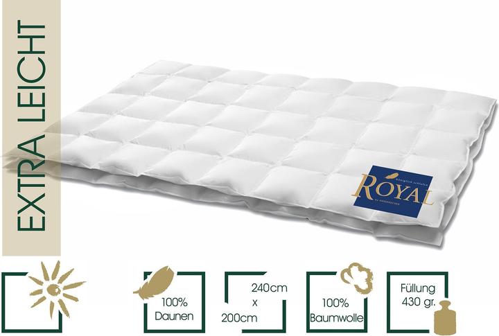 Actual product image Hanskruchen Royal (430 g, 240 x 200 cm)