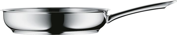 WMF Stainless Steel Frying Pan 24cm Pan Induction Professional Uncoated (24 cm, Frying pan, Stainless steel)
