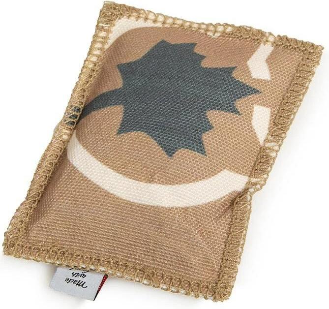 Image du produit CanadianCat Jouet pour chats coussin de jeu Love, brun (Jouet à balle chat)