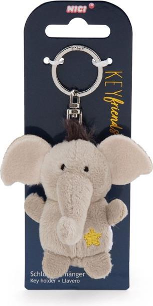 Actual product image Magni NICI Schlüsselanhänger Elefant mit Stern 5cm