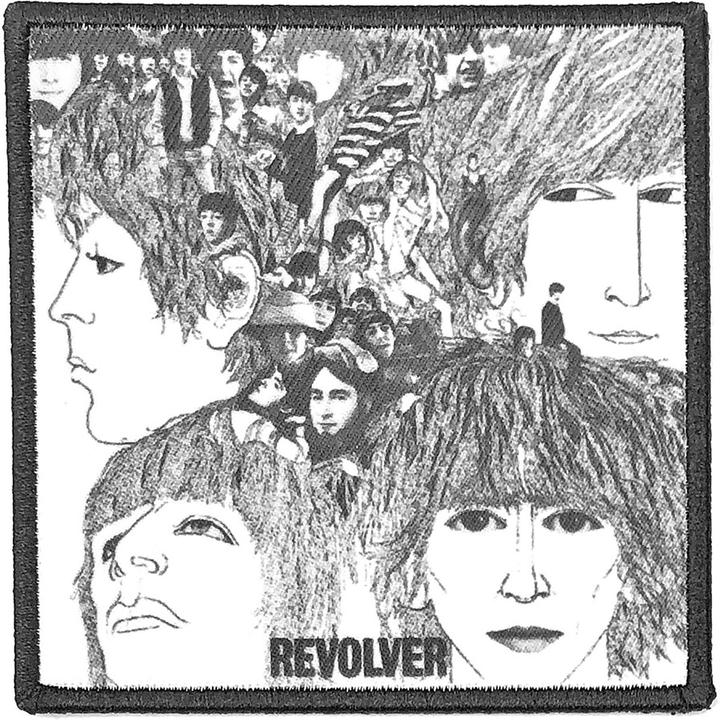 Actual product image The Beatles Revolver Album Cover Standard Iron On Patch