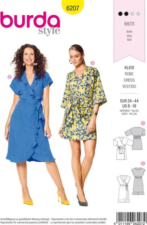 Produktbild Schnittmuster Wickelkleid