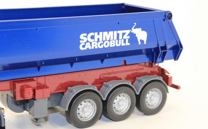 Produktbild Siku Scania Zugmaschine mit Kippsattelauflieger
