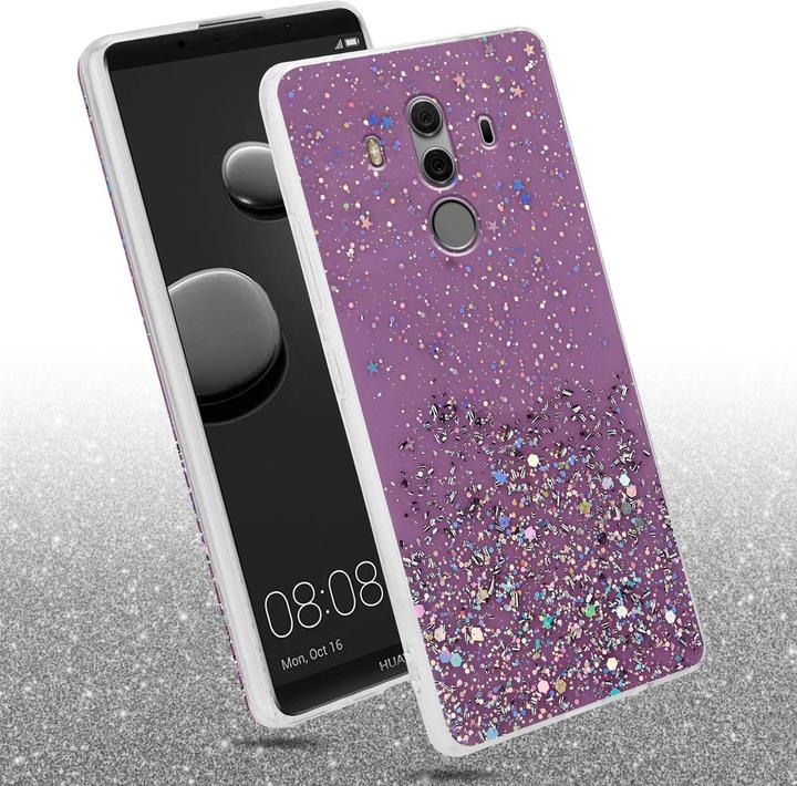 Image du produit Cadorabo Couverture TPU paillettes scintillantes (Mate 10 Pro)