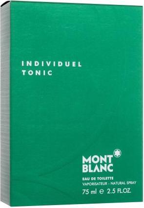 Actual product image Montblanc Individuel Tonic by Eau De Toilette Spray 75 ml (Eau de toilette, 75 ml)