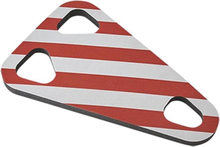 Actual product image Mottez Protective foam for bicycle rack (Red)