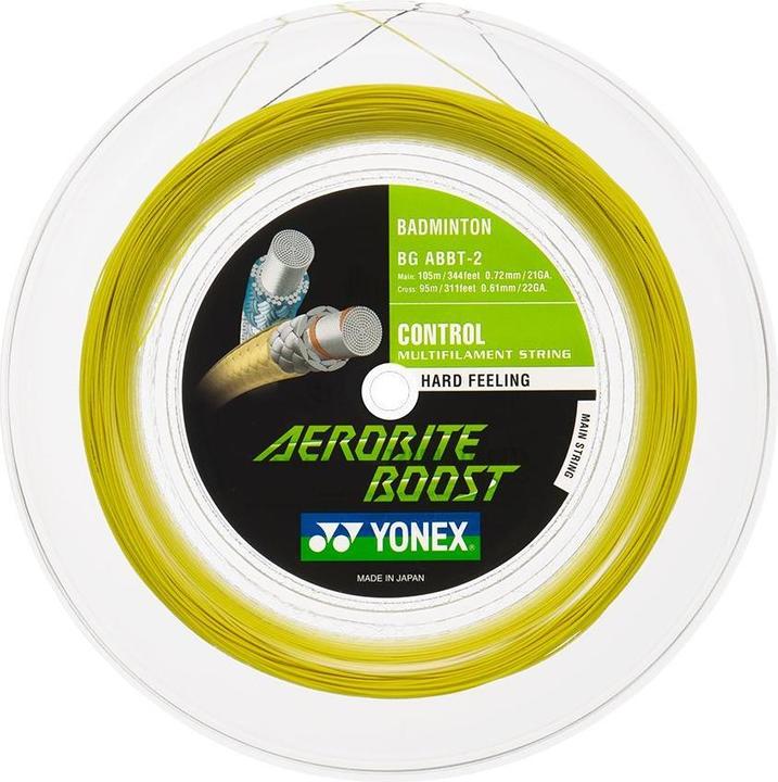 Actual product image Yonex BG Aerobite BOOST / roll of 200m, 0.72mm and 0.61mm