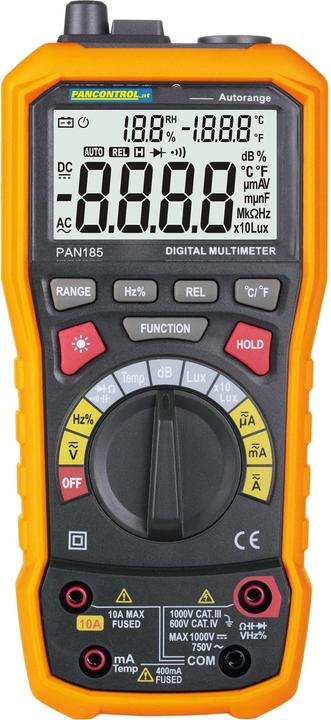 Produktbild Pancontrol PAN185 Multisensor Messgerät (CAT IV 600V, CAT III 1000V)