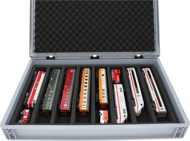 Immagine prodotto Feldherr EB22SET - Contenitore Euro per modellismo ferroviario, locomotive e veicoli - 8 barre per (Materiale sintetico)