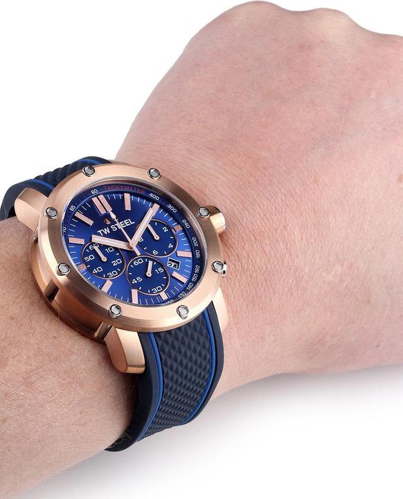 Actual product image TW Steel Grandeur Tech (Analogue wristwatch, Chronograph, 48 mm)