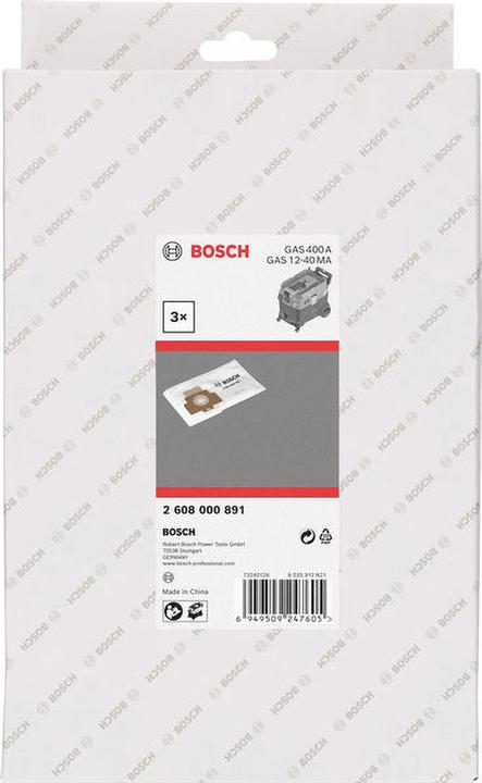 Produktbild Bosch Professional Staubbeutel Fleece (3 x)