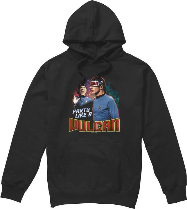 Immagine prodotto Party Like a Vulcan Felpa con Cappuccio Uomo (L)