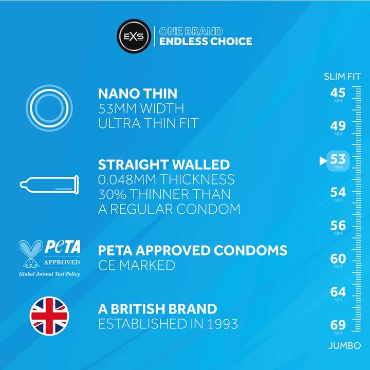 Produktbild EXS Nano Thin (100 Stk.)