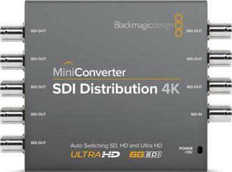Produktbild Blackmagic Mini Converter SDI Distribution 4K (Digital -> Digital)