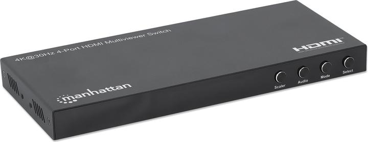 Image du produit Manhattan Commutateur multivision HDMI 4K@30Hz 4 ports