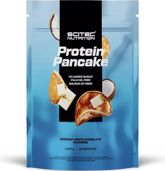 Image du produit Scitec Nutrition Protein Pancake (1036G sachet) (Chocolat Blanc Noix de Coco, 1 pcs, 1036 g)