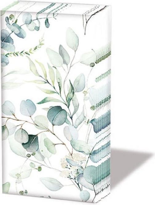 Actual product image Ambiente Handkerchief Eucalyptus all over