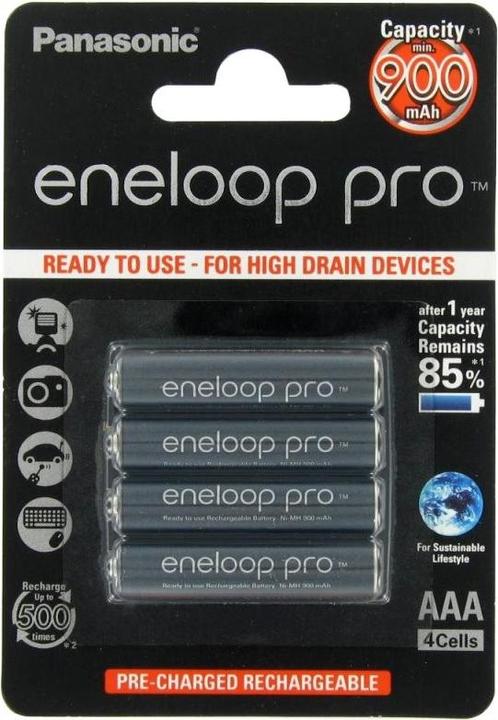 Image du produit Panasonic BQ-CC65 (4 pcs, AAA, Piles rechargeables + chargeur)