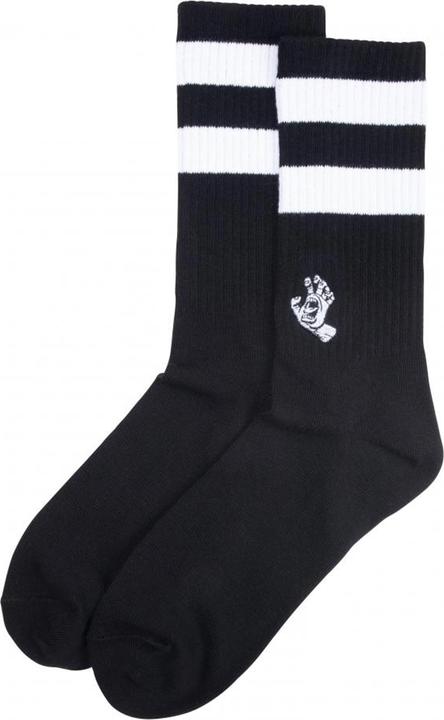 Actual product image Santa Cruz Mini Mono Hand Twin Stripe Socks (One size)