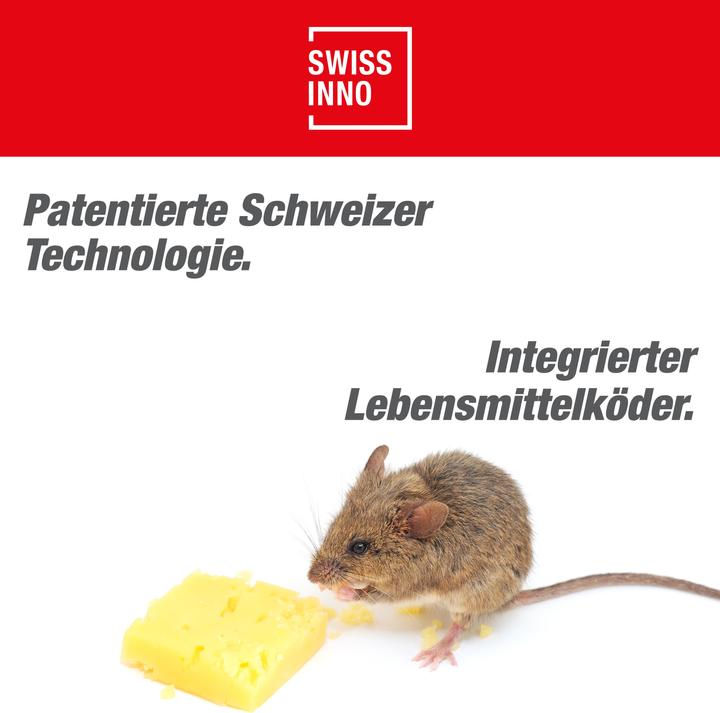 Swissinno Mausefalle "No See No Touch" 1er