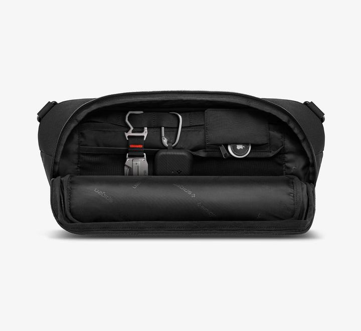 Actual product image Spigen KD410 Sling Bag Klasden - Black