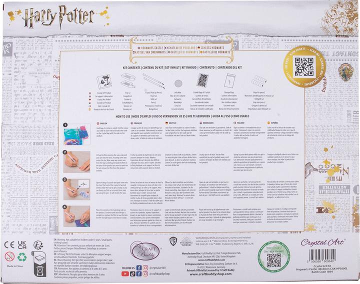 Nährwerte und Zutaten Craft Buddy Leinwandbild Hogwarts Castle