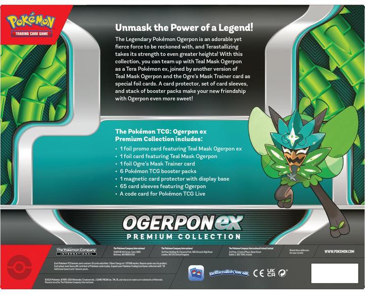 Image du produit Pokémon Pokemon - Ogerpon ex Premium Collection (POK85882) (Anglais, Coffret & Collection)