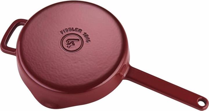 Image du produit Fissler Poêle en fonte, Bourgogne rouge (26 cm, Poêle à frire, Fonte)
