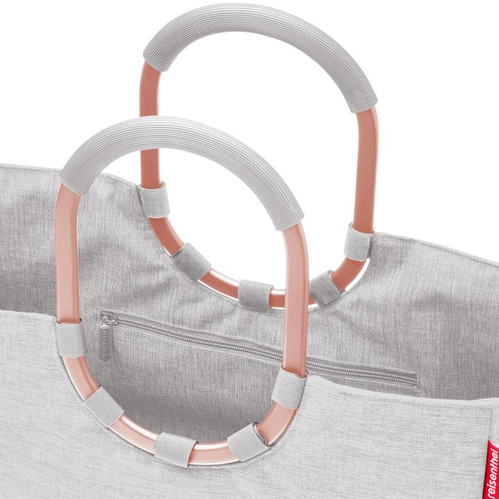 Produktbild reisenthel Einkaufskorb Loopshopper L Twist Sky Rose Hellgrau