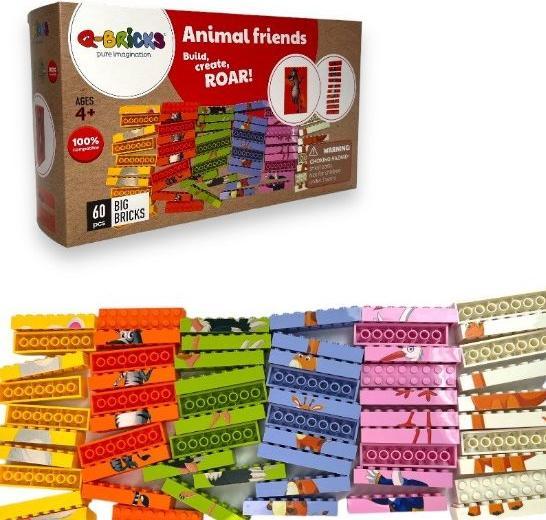 Produktbild Q-Bricks Bausteine KINDERGARTEN Hausmischung