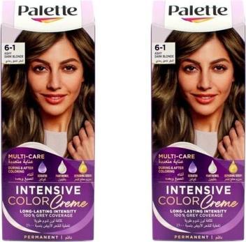 Produktbild Schwarzkopf Palette Intensive Color Creme 6-1 Aschiges Dunkelblond (6-1 Ashy Dark Blonde)