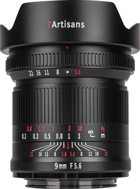 Actual product image 7artisans Fixed focal length 9mm F/5.6 - L-Mount (L-Mount, full size)