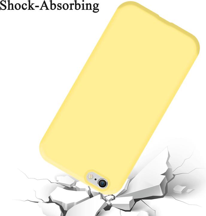 Actual product image Cadorabo TPU Liquid Silicone Case Cover (Apple iPhone 6)