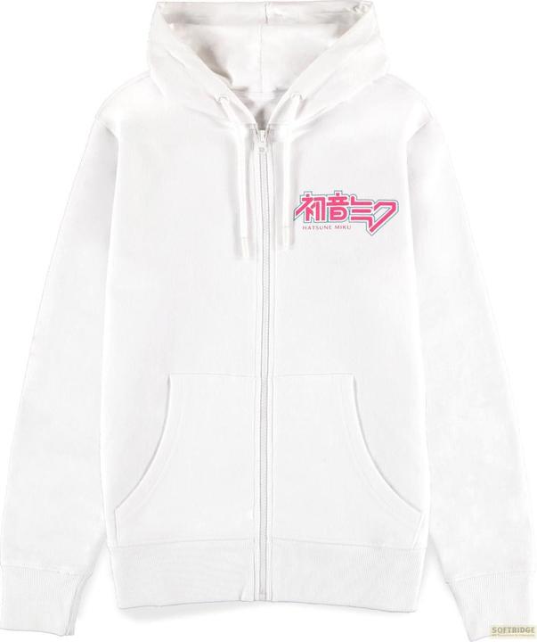 Difuzed Hatsune Miku - Women's Zipper Hoodie (kangaroo pocket) - XL (XL)