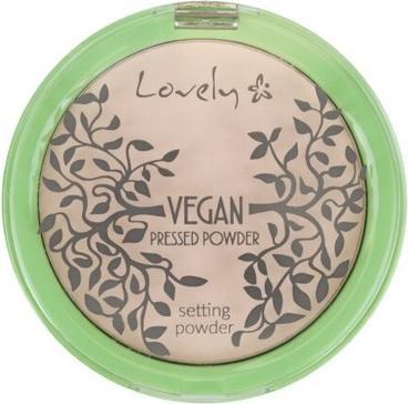 Actual product image Lovely Vegan Pressed Powder Vegan. Pressed. Transparent Mattifying Face Powder 10G