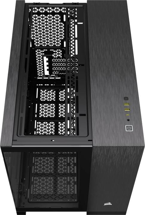 Produktbild Corsair 2500X (schwarz/anthrazit, Tempered Glass x 2) (Mini-ITX, mATX)