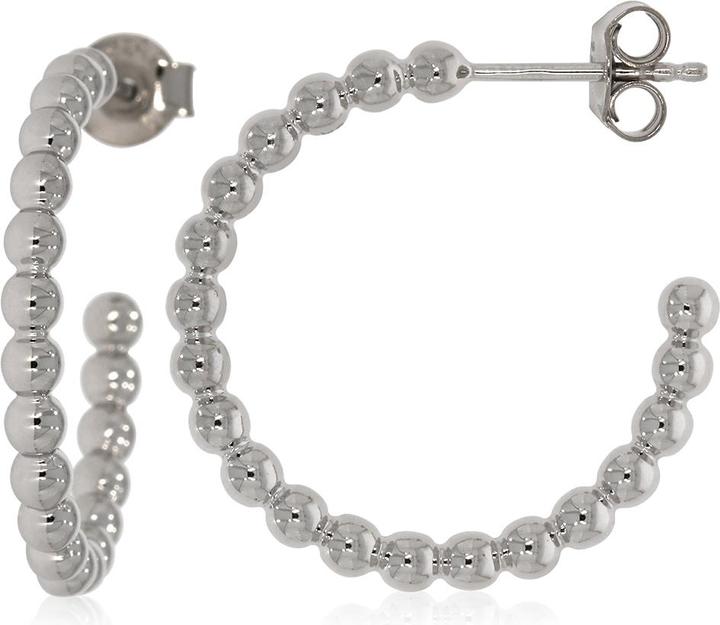 Immagine prodotto Xen Creole a innesto con design a sfera rodiato (Argento 925)