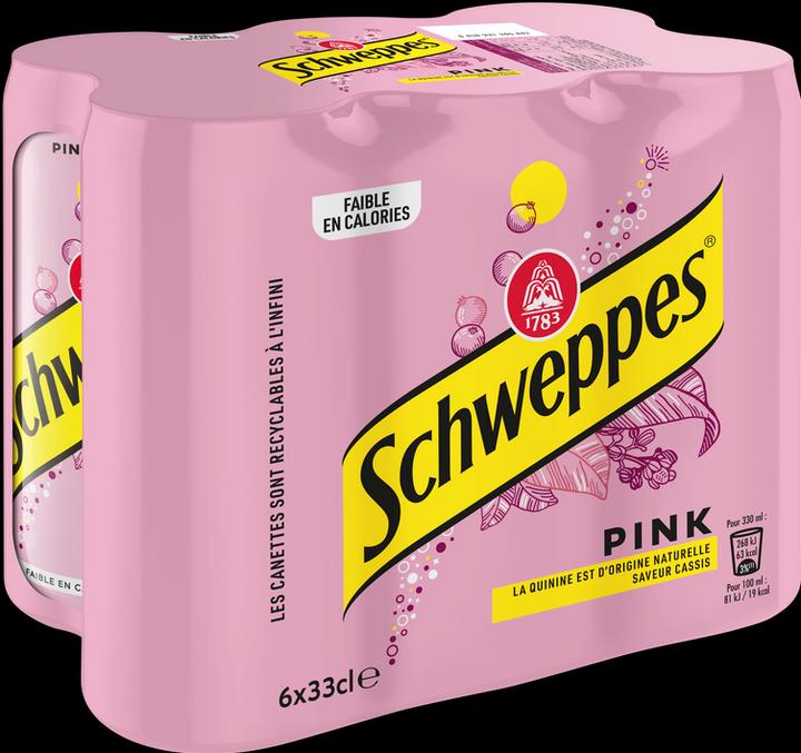 Actual product image Schweppes Pink Tonic (24 x 33 cl)