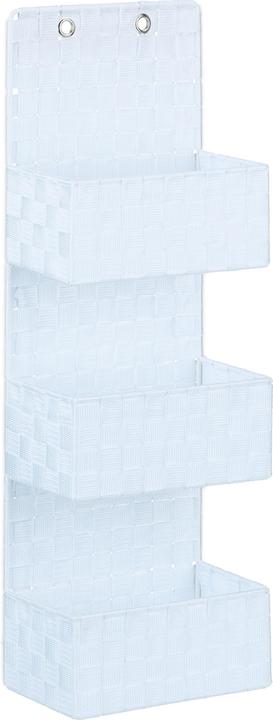 Actual product image Relaxdays Hanging Organizer with 3 Baskets (25 x 15 x 75 cm, 4 l)