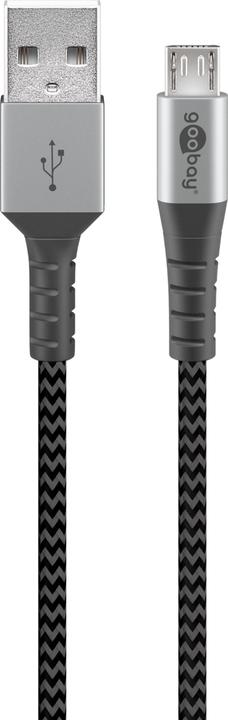 Image du produit Goobay USB A – Micro USB B (0.50 m, USB 2.0)