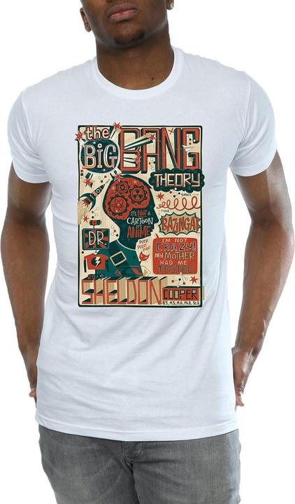 Immagine prodotto Big Bang Theory Maglietta homme - Poster infografico (L)