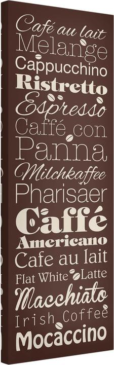 Bilderwelten Coffee specialties brown (30 x 90 cm)