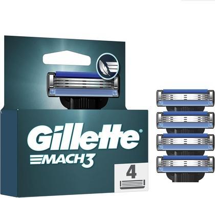 Produktbild Gillette Mach3 Rasierklingen (4 x)