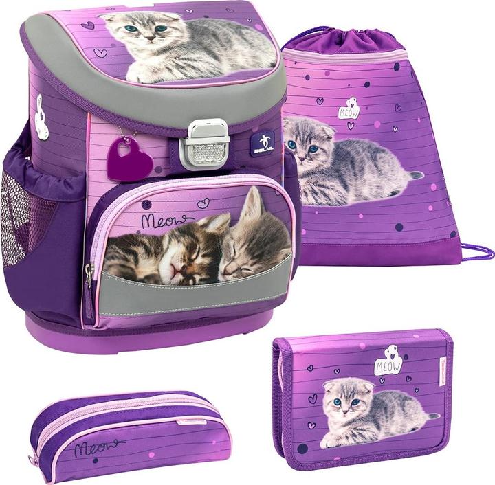 Produktbild Belmil Schulranzen Set 4teilig Littly Caty 2 (17 l)