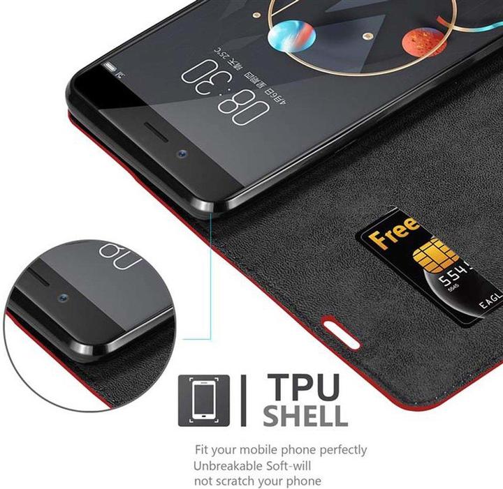 Image du produit Cadorabo Book Couverture magnétique invisible (ZTE Nubia Z17 Mini)