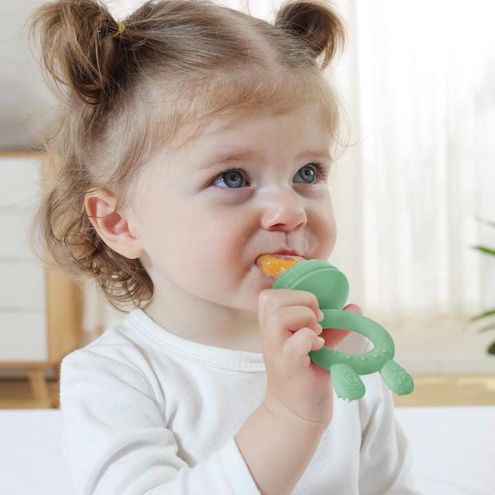 Actual product image Haakaa Fresh Food Feeder Mini Combo - Set Peagreen